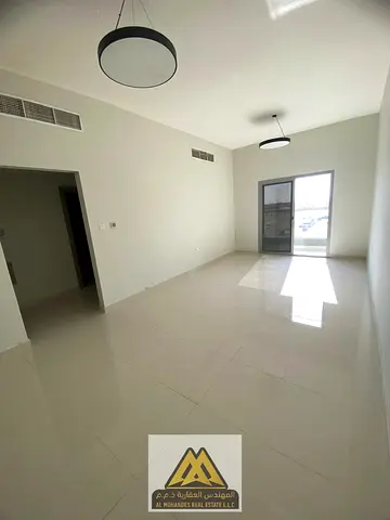 A spacious 2-bedroom apartment is available for annual rent in one of the most prestigious residential buildings in Al Jurf 3, Ajman. The apartment fe