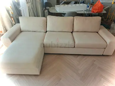 Perfect condition IKEA vimle beige color sofabed with storage