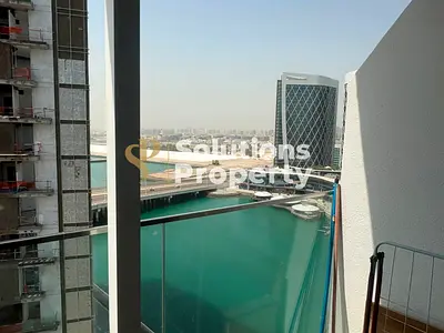 Hot Price | Furnished Studio | Canal View+Balcony | Vacant