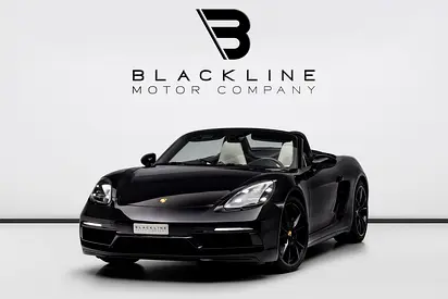 BUY NOW, PAY 2027 | THE BLACKLINE STANDARD | 2025 Porsche Boxster, 2030 Porsche Warranty, GCC