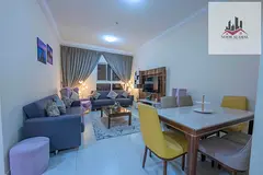 Sharjah, Al Taawun: Two rooms, a living room, a kitchen, and two bathrooms.