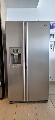 LG Side-by-Side Stainless Steel Refrigerator with Water Dispenser