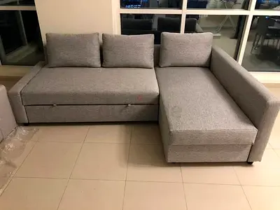 Ikea sofa bed with storage