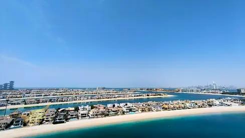 Upgraded 3BR | Full Palm Sea View | Tiara