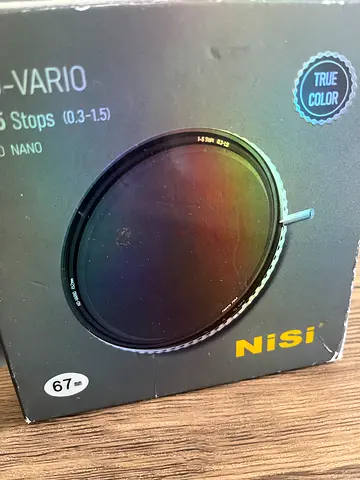 NiSi True Color Vario 67mm Variable ND Filter (0.3-1.5) - Good Condition
