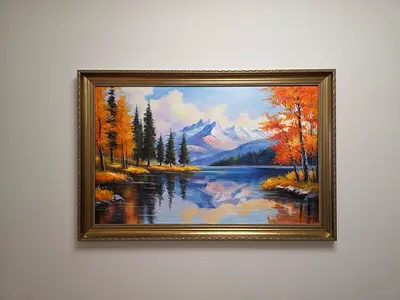 Oil painting Hand painted 80x120 cm