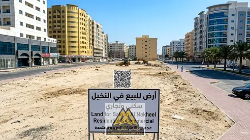 أرض للبيع في النخيل 2 – بالقرب من الكورنيش وبسعر نهائي