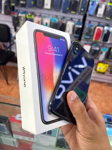 iPhone X in good condition with original box