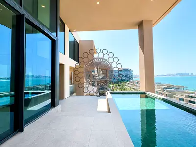 Sky villa Duplex| Private Pool| Brand New| Palm high floor