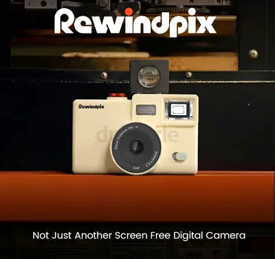 RewindPix – Retro Screen-Free Digital Film Camera (Rare)