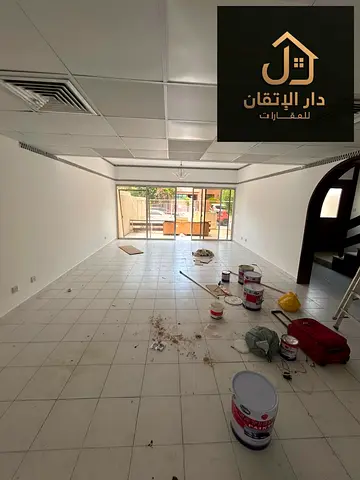 *Golden opportunity for rent* Two-story villa, 3 bedrooms + living room + maid’s room Al Sharqan area With central AC Direct from the owner Commission