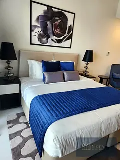 beautiful fully furnished studio in Virdis Tower, ready for rent yearly.