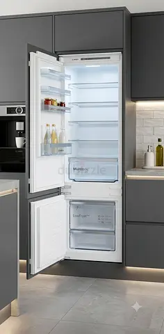 Bosch latest model bottom freezer fridge built-in fully-integrated model