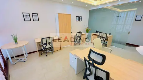 Luxury Furnished Office with Free Parking Ready to Move