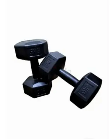 Dumbbell Set (5kg x 2) - Brand new