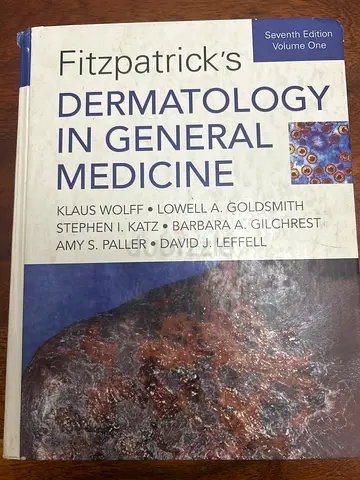 Fitzpatrick’s DERMATOLOGY IN GENERAL MEDICINE seventh edition Volume One and Two