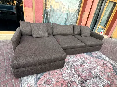 L shape Cratebarrel sofa