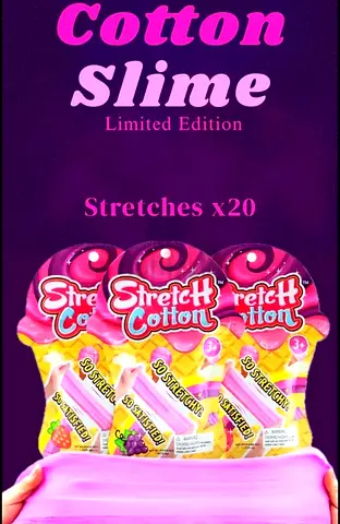 Stretch cotton slime