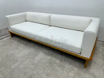 Excellent condition cratebarrel three seater sofa