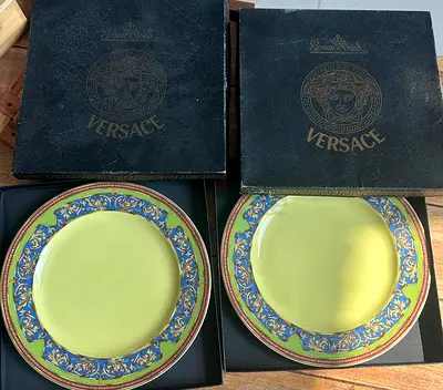 Rosenthal - Continental Russian Dream Dinner Plate Versace original 2 pieces