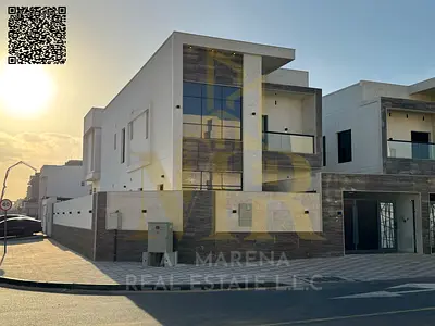 Get a luxurious corner villa | Al Yasmin, Ajman | 5 master bedrooms | Price includes electricity and water | Freehold