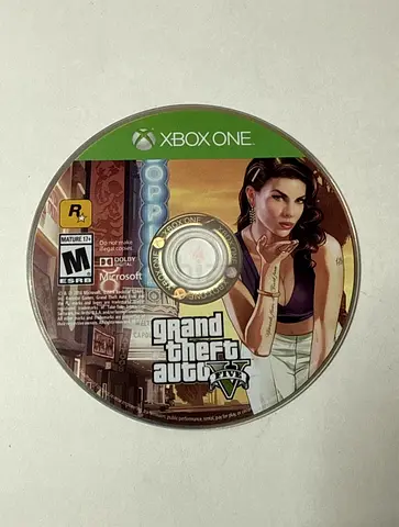 GTA V (Grand Theft Auto V) Xbox One disc - Loose