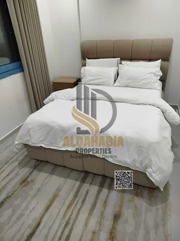 🏢 Unmissable Offer | Furnished 1BR + Hall – First Tenant | Ajman Corniche – Al Nakhil Brand new ho