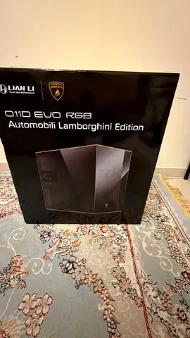 Lian Li O11D EVO Lamborghini Limited Edition PC Case (New in Box never used) 1of 6498 cases worldwid