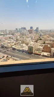 Suitable space | Al Nuaimiya One Tower | Second tenant | Stunning view | Balcony | Central air condi