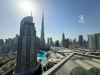 Full Burj Khalifa View | High Floor | Vacant