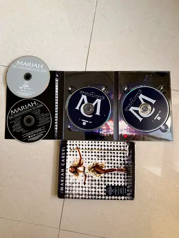 Mariah Carey - The Emancipation of Mimi The Adventures (CD and DVD Set, 4 Discs) - Good Condition
