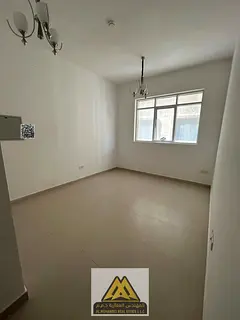 For annual rent in Al Ameera Village, Al Yasmeen Ajman, new one-bedroom apartment with living room,