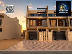 Price including registration and ownership fees | Own a luxury villa in Ajman | 5 master bedrooms, 2