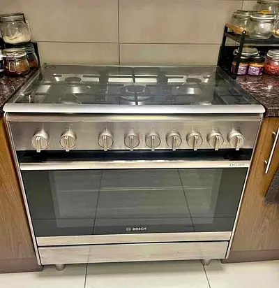 Bosch Full Gas Cooker 90x60cm With Oven Excellent Condition