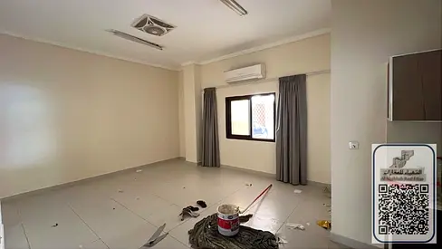 A distinctive studio apartment in Rawda 2, Ajman, featuring a spacious semi-detached kitchen and a prime location on the Dubai and Sharjah exit.