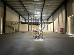 Brand New Warehouse with Showroom & Mezzanine for Rent | New Industrial Area | Umm Al Quwain Tak