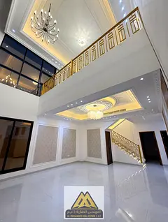 Luxury Villa for Sale in Al Alia – Ajman | Elegant Design with Private Pool featuring elegant desi