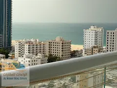 Now available for monthly rent in Ajman: a one-bedroom apartment with a living room, balcony, and tw