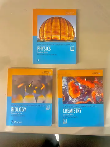 Edexcel International GCSE (9–1) Science Student Books
