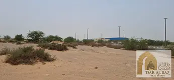 Light industrial land for rent and sale in Al Arqoub, Sharjah | 58,000 sq ft | Strategic location on
