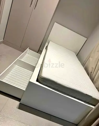 IKEA MALM Single Bed + Mattress