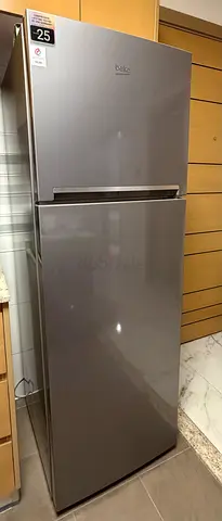 Beko Refrigerator - Good Condition, Stainless Finish