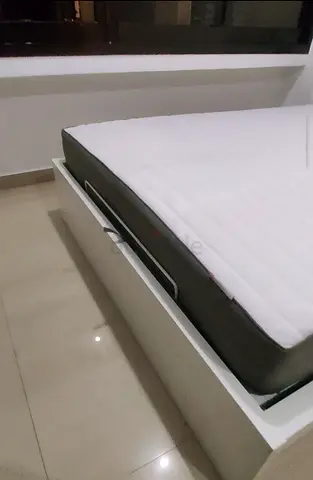 Upgrade your bedroom with this practically new IKEA queen-size hydraulic bed and mattress (160x200cm