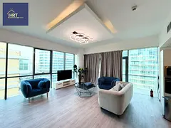 Luxury Furnished 3BR Duplex | Corner Unit | Community Views | Chiller &amp; Wifi free | Ready to mov