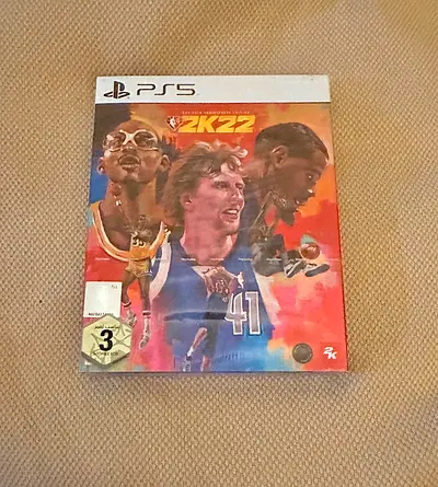 NBA 2K22 75th Anniversary for PlayStation 5 (Brand new Factory Sealed)