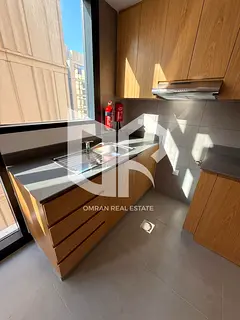 ✨ One bedroom and living room with an open view of AL MAMSHA, balcony, and a strategic location in