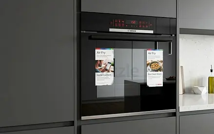 Bosch Built-In Oven Microwave Set – Black Finish | Premium German Engineering