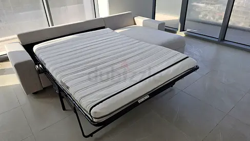Ikea vimle L shape sofa bed with mattress