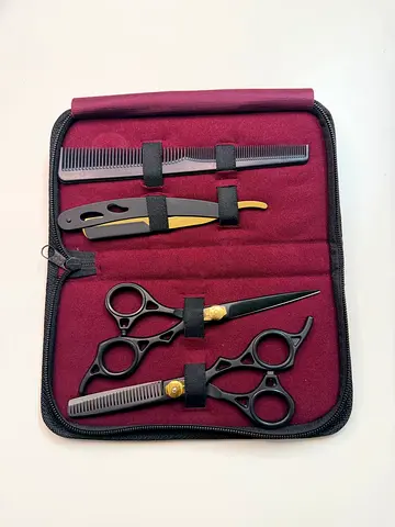 Barber scissors set