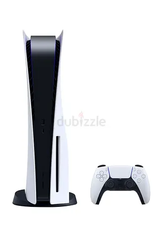 Ps5-PlayStation 5 Console with DualSense Controller - White